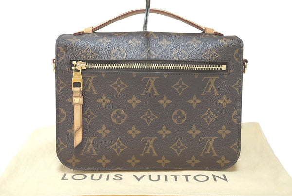 LOUIS VUITTON Monogram Canvas Metis Pochette Crossbody Bag