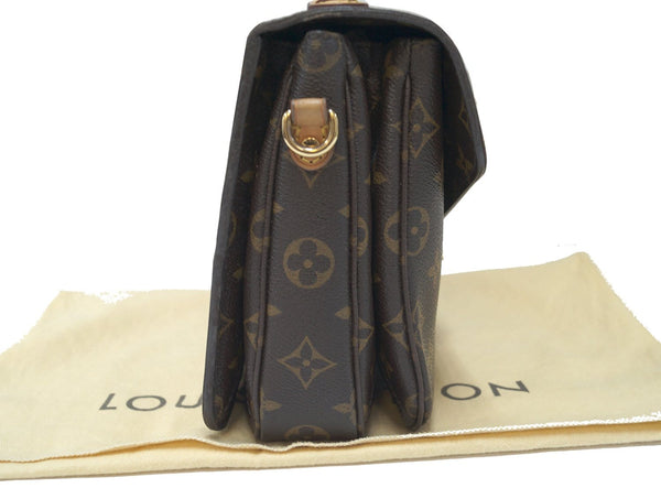 LOUIS VUITTON Monogram Canvas Metis Pochette Crossbody Bag