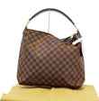 LOUIS VUITTON Damier Ebene Portobello PM Shoulder Handbag