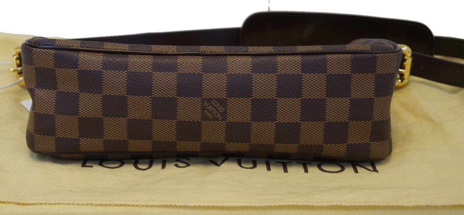 LOUIS VUITTON LV Used Ravello GM Shoulder Bag Damier Brown N60006 Vintage  #AG882