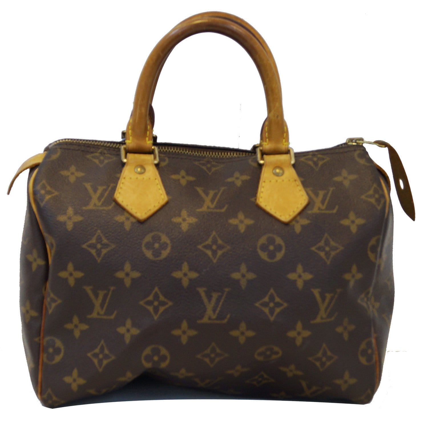 Speedy glitter handbag Louis Vuitton Brown in Glitter - 36301945