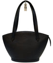 LOUIS VUITTON Black Epi Leather Saint Jacques Shoulder Bag