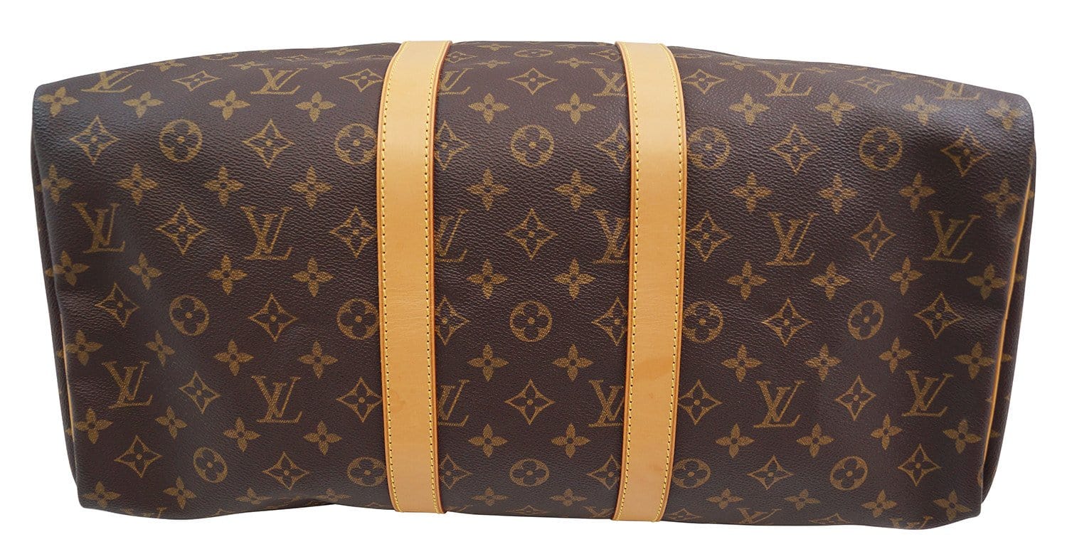Louis Vuitton, Bags, Louis Vuitton Boston Bag Keepall Monogram 45 Unisex  Satchel Date Code Sa