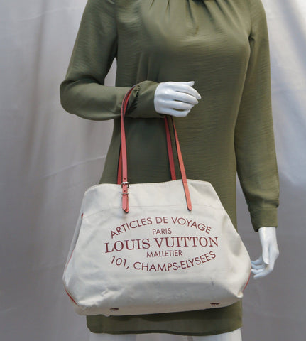 Louis Vuitton Articles De Voyage Cabas MM On-hand Bag