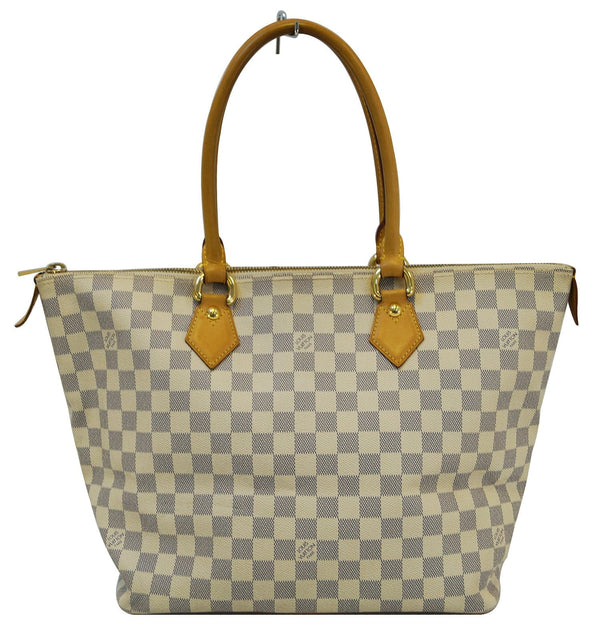 LOUIS VUITTON Damier Azur Saleya MM Shoulder Handbag - Final Call