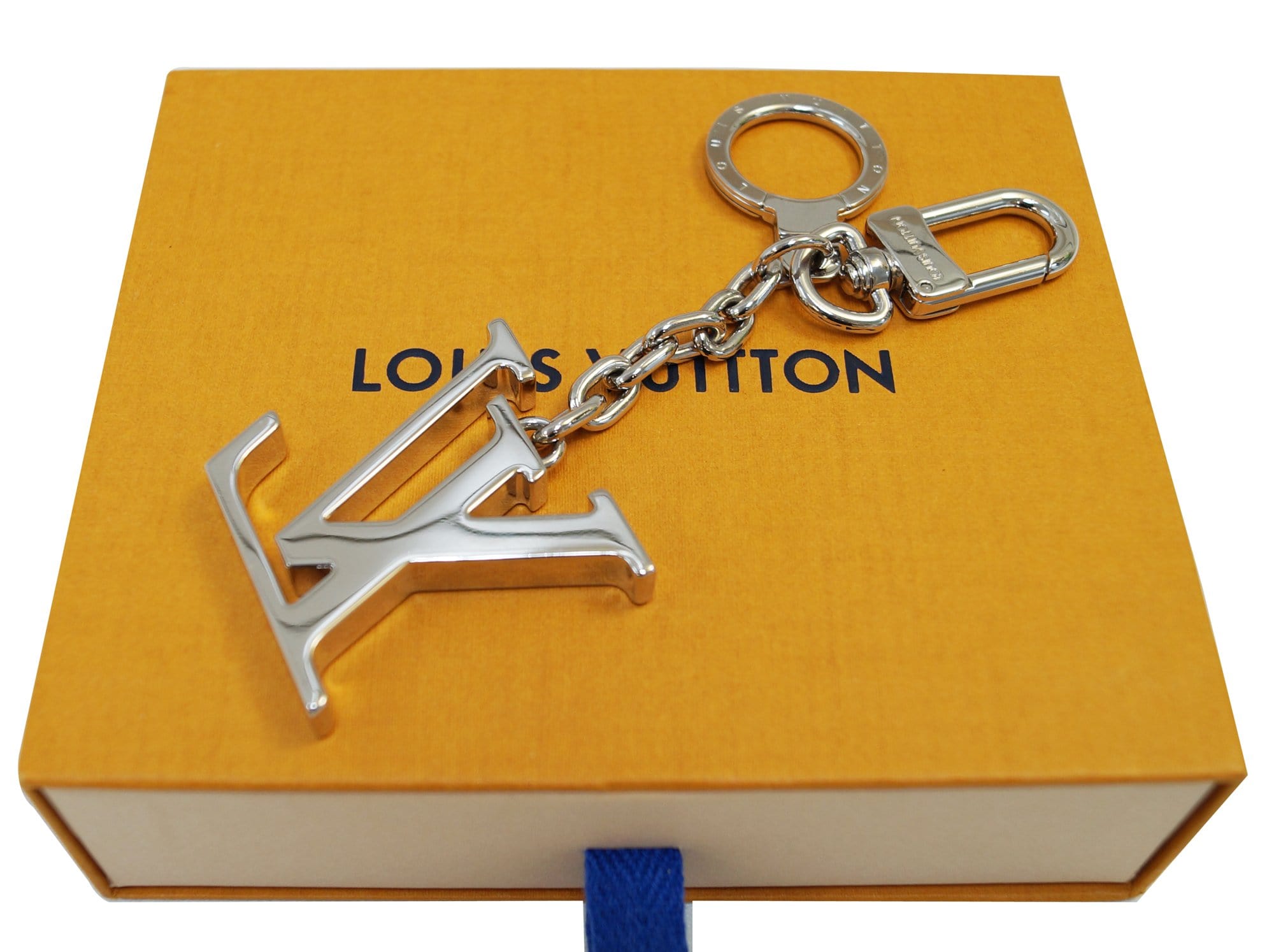 Louis Vuitton LV Portrait Figurine Key Holder and Bag Charm Multicolor in  Leather And Coated Canvas with Silver-tone - US