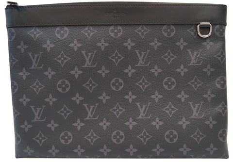 Louis Vuitton Monogram Eclipse Pochette Apollo Cluth Bag