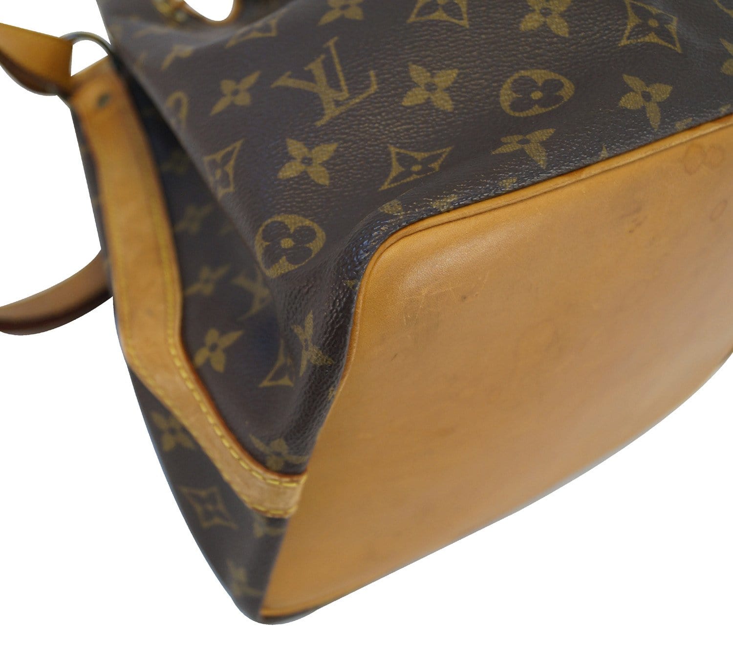 Authentic LOUIS VUITTON Petit Noe Monogram Shoulder Tote Bag Purse #52120