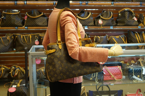 LOUIS VUITTON Monogram Batignolles Horizontal Tote Bag