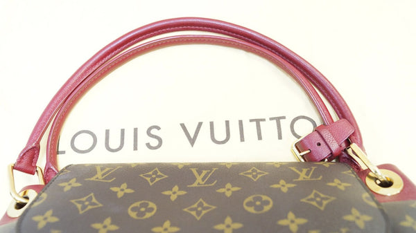 Pre-owned Louis Vuitton Aurore Monogram Canvas Olympe Bag In Purple