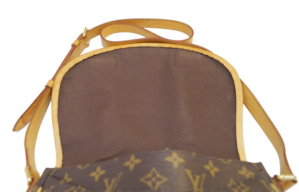 LOUIS VUITTON Monogram Canvas Menilmontant PM Shoulder Bag