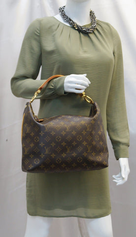 LOUIS VUITTON Monogram Canvas Sully PM Shoulder Bag