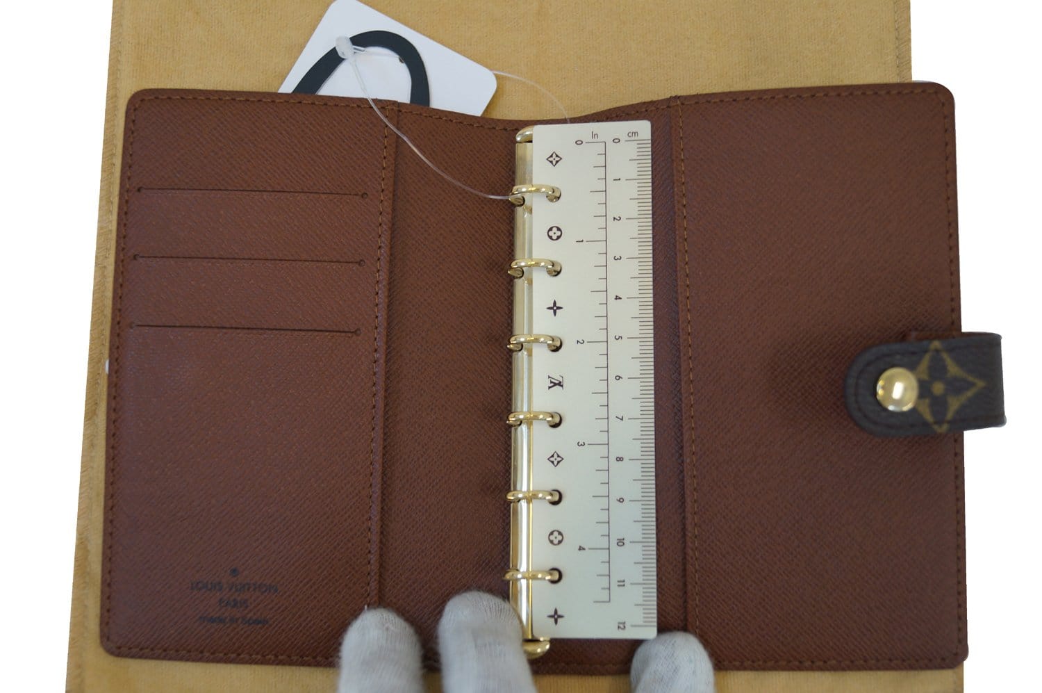 Louis Vuitton Monogram Pocket Size Planner Cover Monogram Agenda