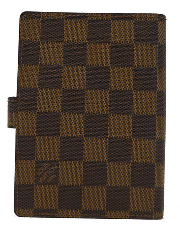 LOUIS VUITTON Damier Ebene Agenda Pm Day Planner Cover