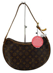 LOUIS VUITTON Monogram Croissant MM Shoulder Bag