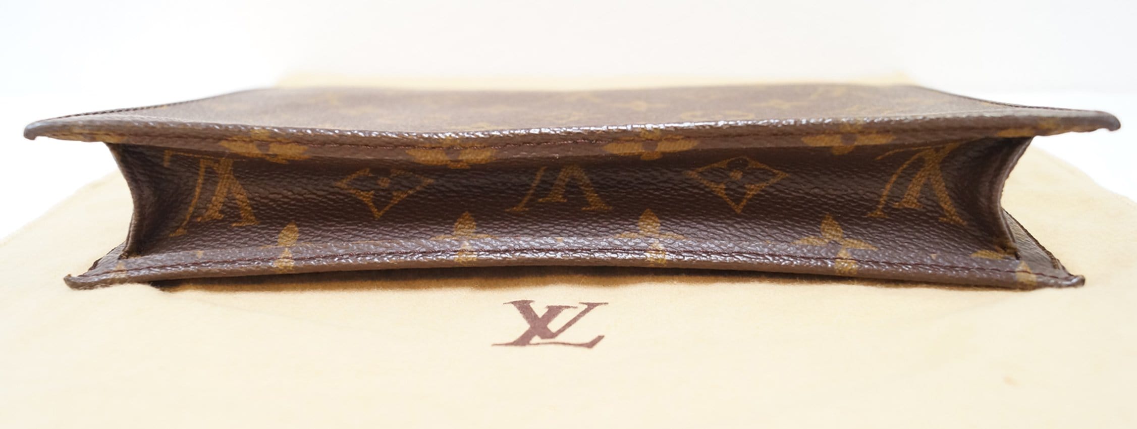 Louis Vuitton Monogram Canvas Vintage Pochette Double Rabat at