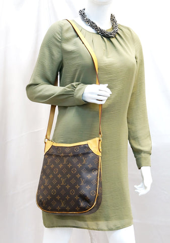 LOUIS VUITTON Monogram Canvas Odeon PM Shoulder Crossbody Bag