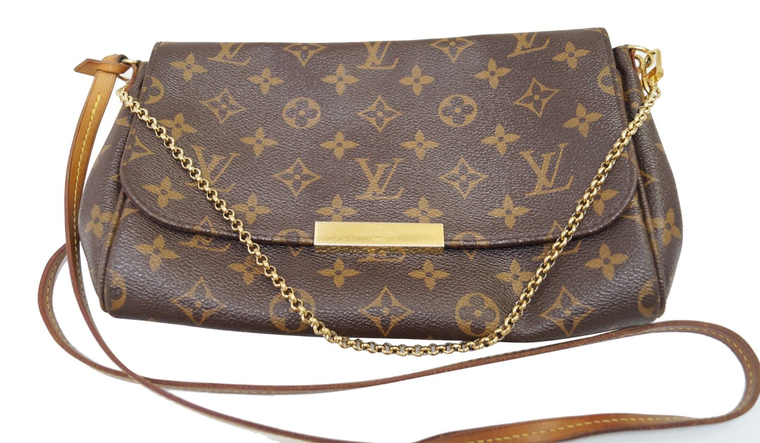 Louis Vuitton Monogram Favorite mm 2way Crossbody Flap Bag 4lk53s