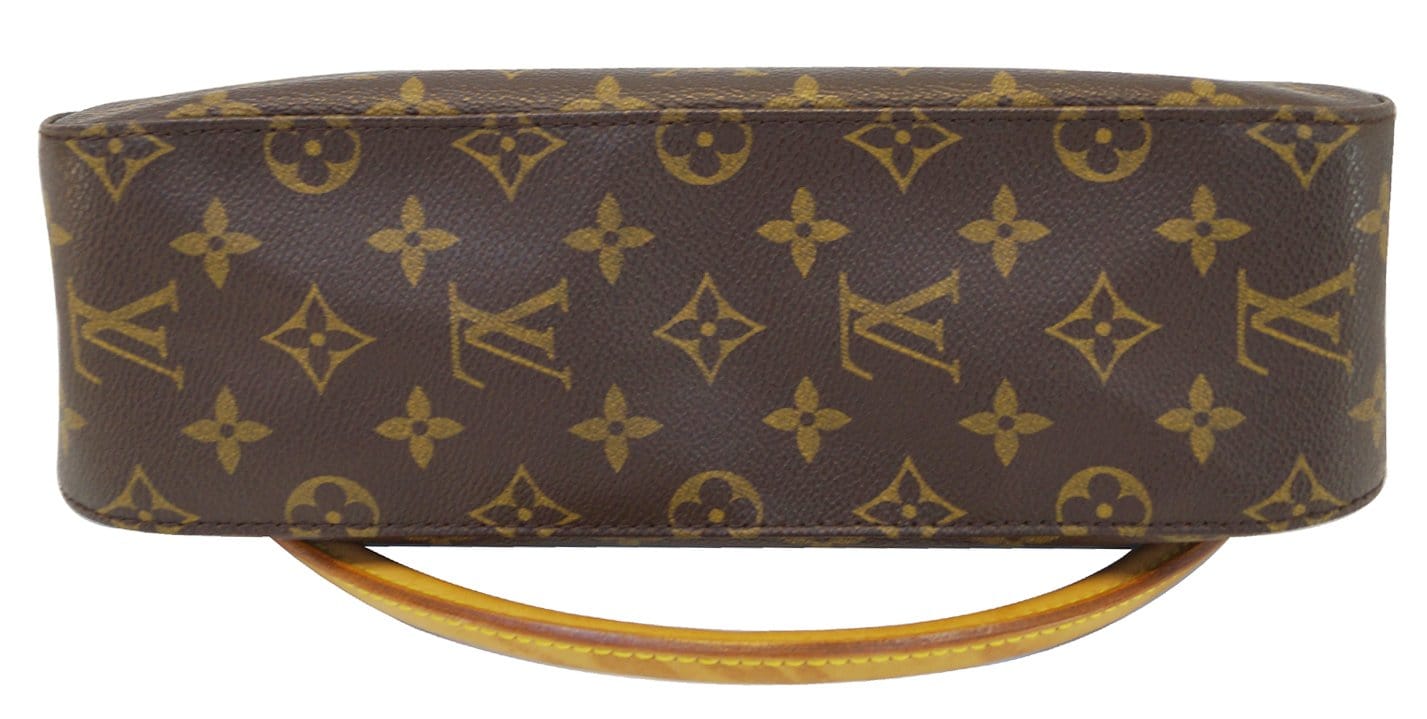 LOUIS VUITTON purple and gold monogram patent leather bag on a chain – Loop  Generation