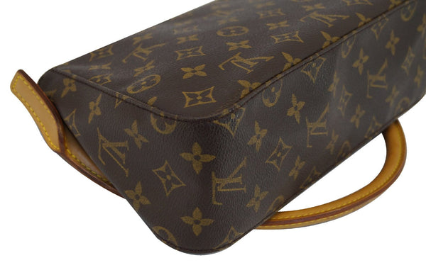 LOUIS VUITTON Monogram Brown Looping PM Shoulder Bag