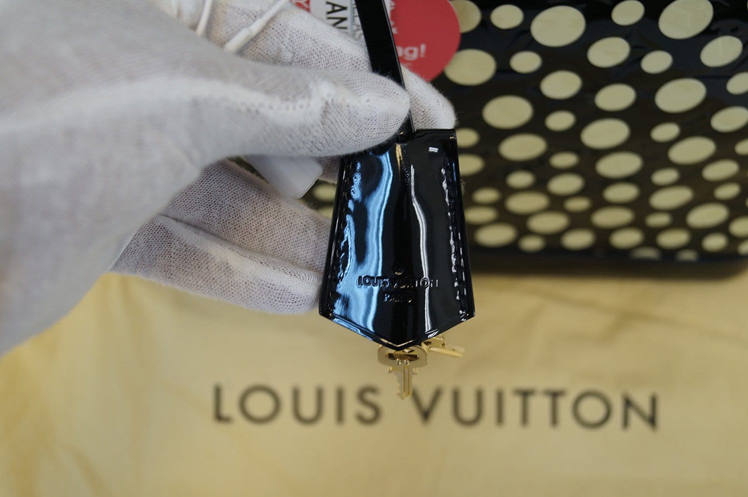 Louis Vuitton X Yayoi Kusama Infinity Dots Elizabeth Pencil Pouch  Black/White for Women