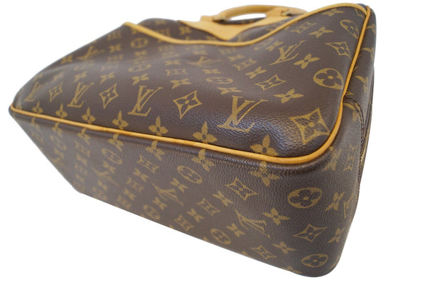 LOUIS VUITTON Monogram Deauville Boston Travel HandBag