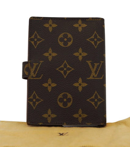 LOUIS VUITTON Monogram Agenda PM Day Planner Cover