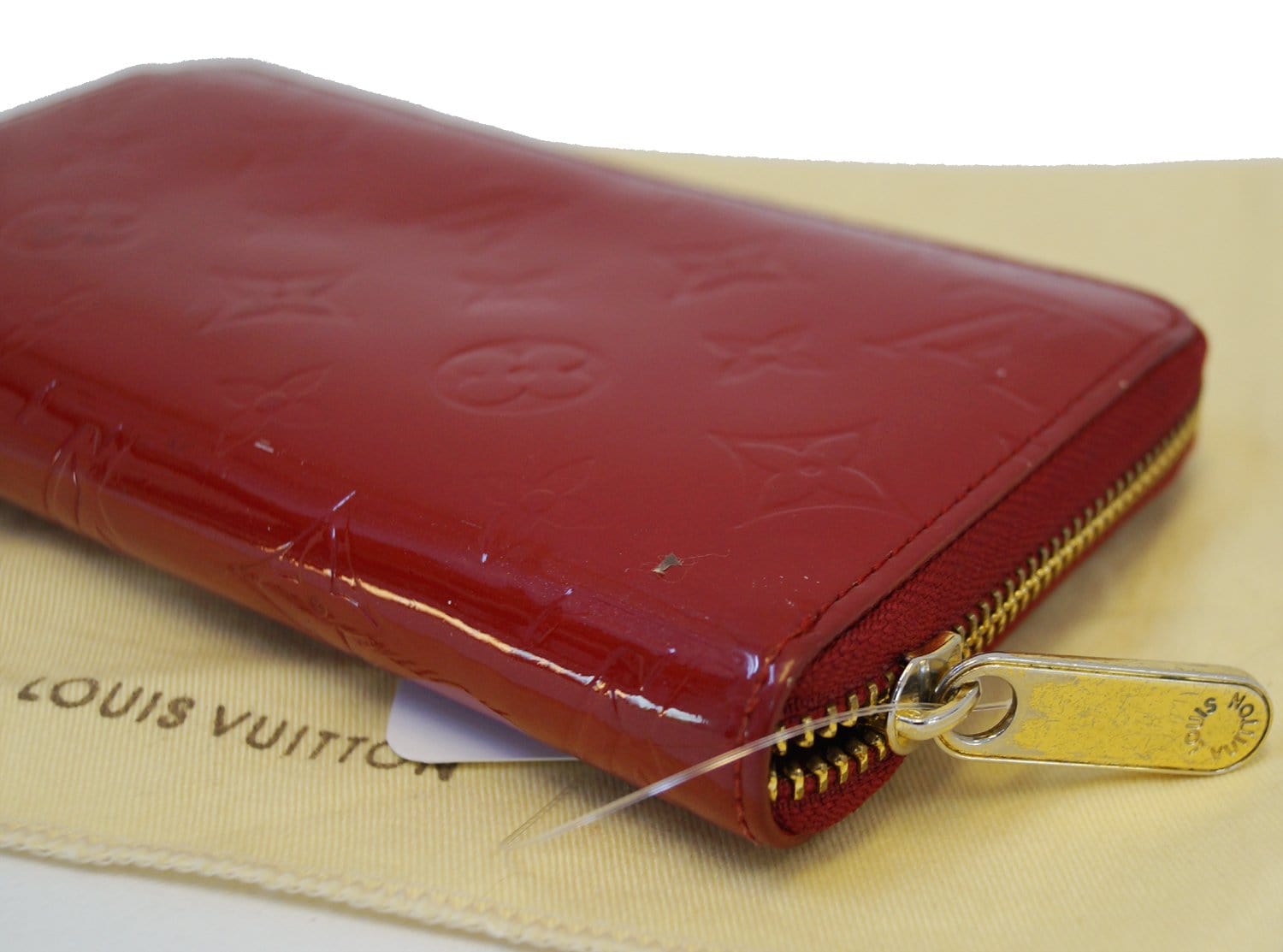 Louis Vuitton Vernis Zippy Compact Wallet