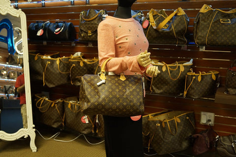 LOUIS VUITTON Monogram Speedy 35 Handbag