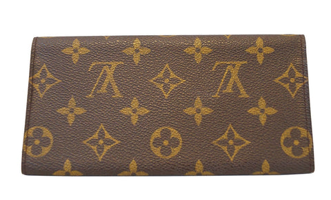 LOUIS VUITTON Monogram Porte Yen 3 Cartes Credit Bifold Long Wallet