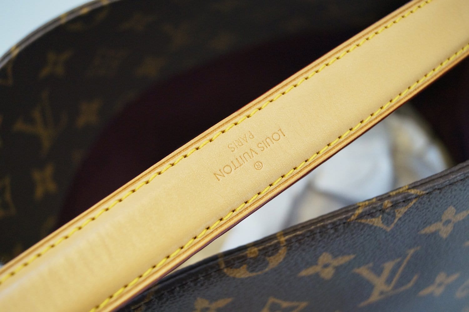 Louis Vuitton Melie Monogram Canvas Top Handle shoulder Strap