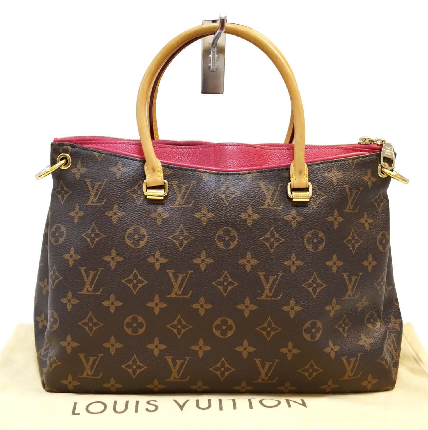 Louis Vuitton Cerise Monogram Canvas Pallas Shopper Bag Louis Vuitton