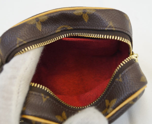 LOUIS VUITTON Monogram Trousse Wapiti Mini Pouch