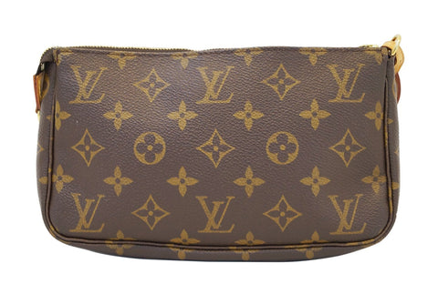 LOUIS VUITTON Monogram Canvas Pochette Accessoires Handbag