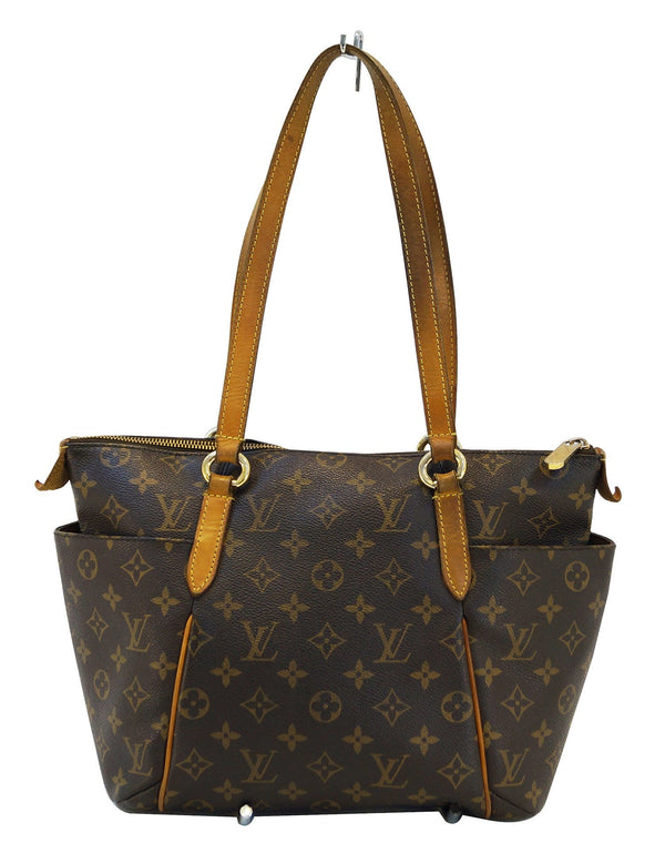 LOUIS VUITTON Monogram Totally Pm Brown Shoulder Handbag