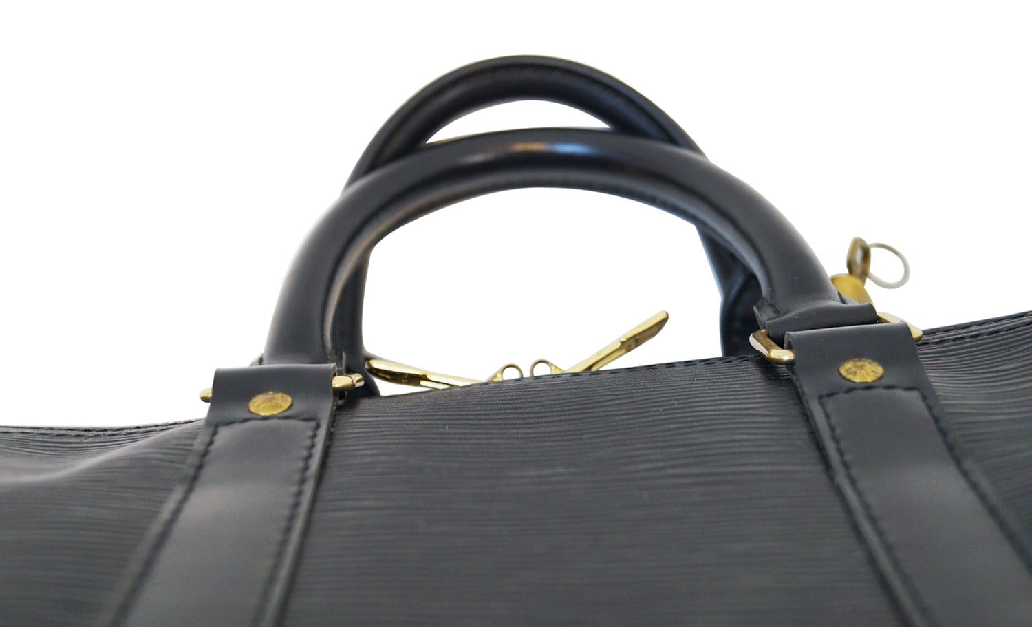 Louis Vuitton Epi Keepall 45 Boston Bag Noir M42972 LV Auth 45120 Black  Leather ref.964162 - Joli Closet