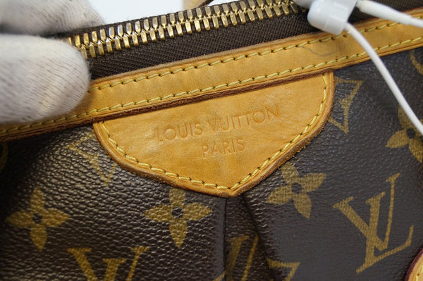 LOUIS VUITTON Monogram Palermo GM Tote Shoulder Bag