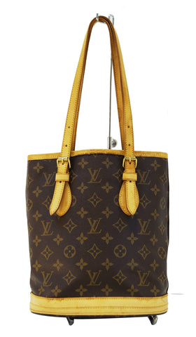 LOUIS VUITTON Bucket PM Monogram Canvas Shoulder Bag