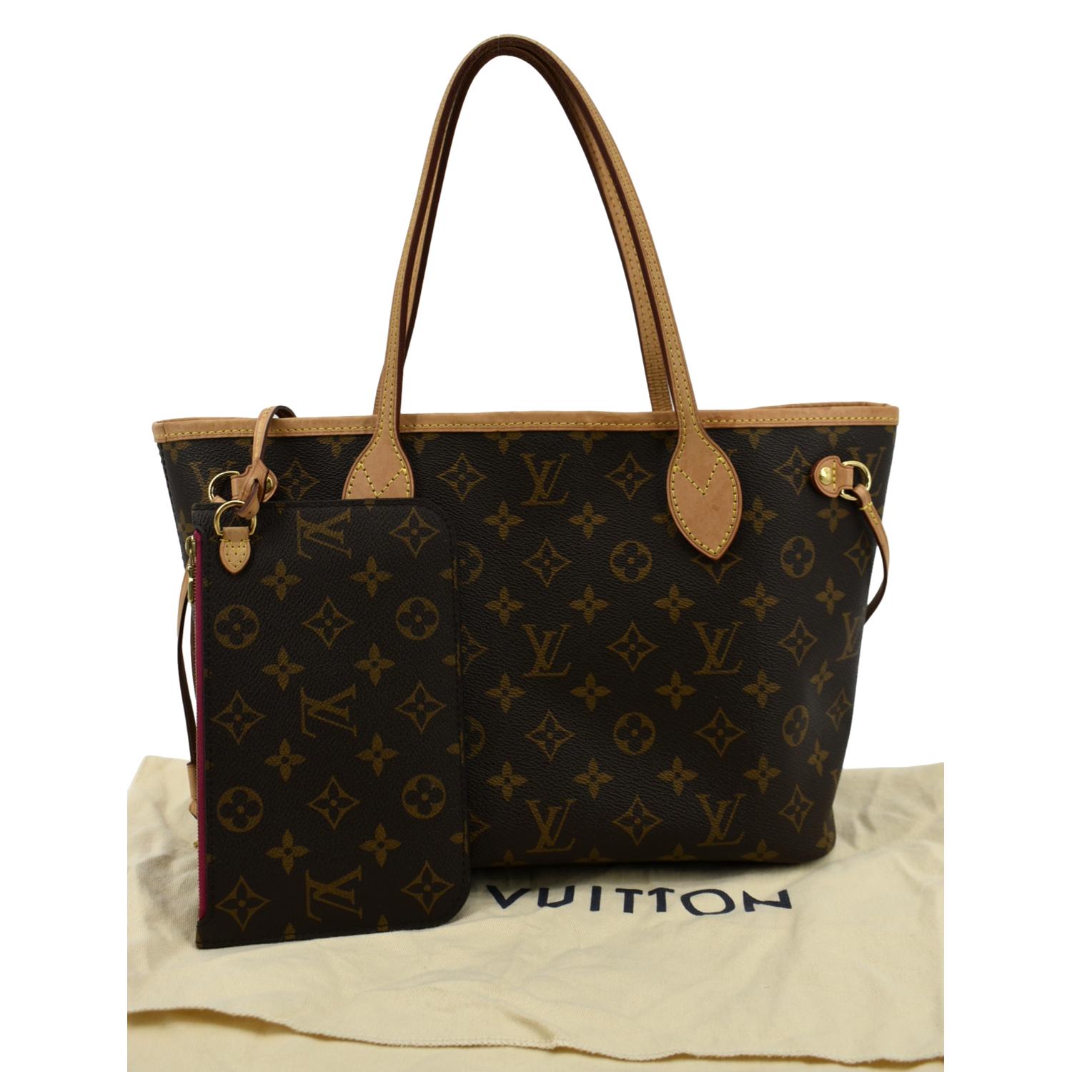 Louis Vuitton Monogram Canvas Neverfull PM Bag Louis Vuitton