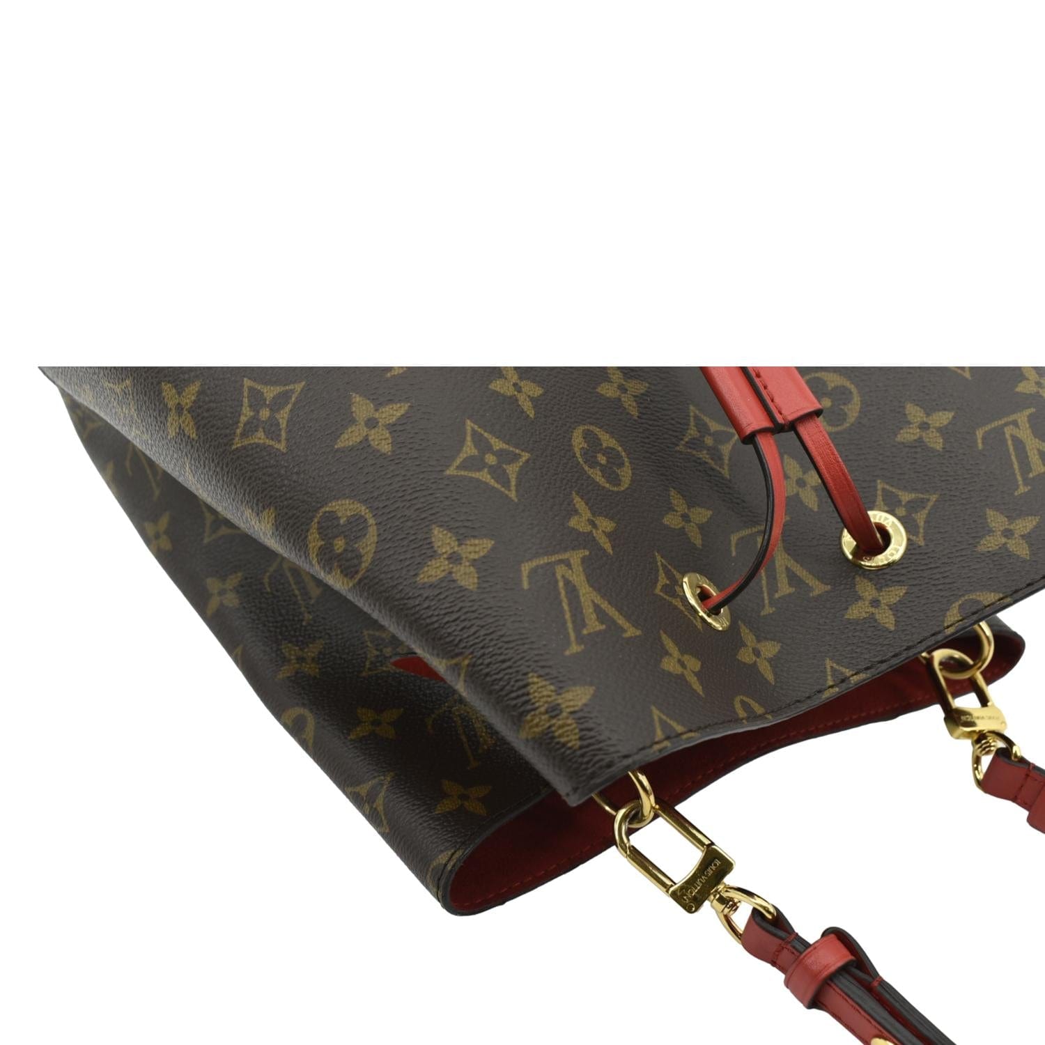 Louis Vuitton Neonoe Mm Rose Poudre Brown Monogram Canvas Shoulder Bag -  MyDesignerly