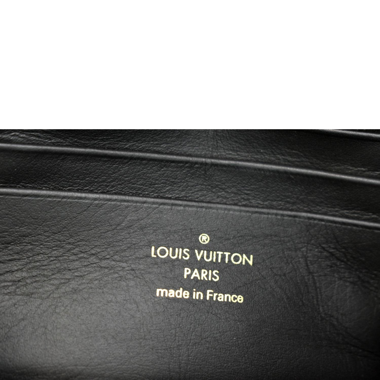 Louis Vuitton Calfskin New Wave Chain Pochette Black