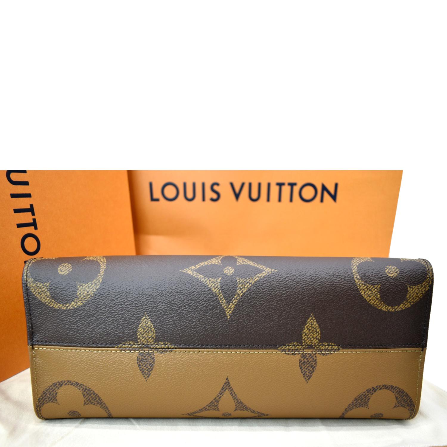 LOUIS VUITTON On the Go MM Shoulder Bag M45039 Monogram Giant canvas Brown  Used – Full On Cinema