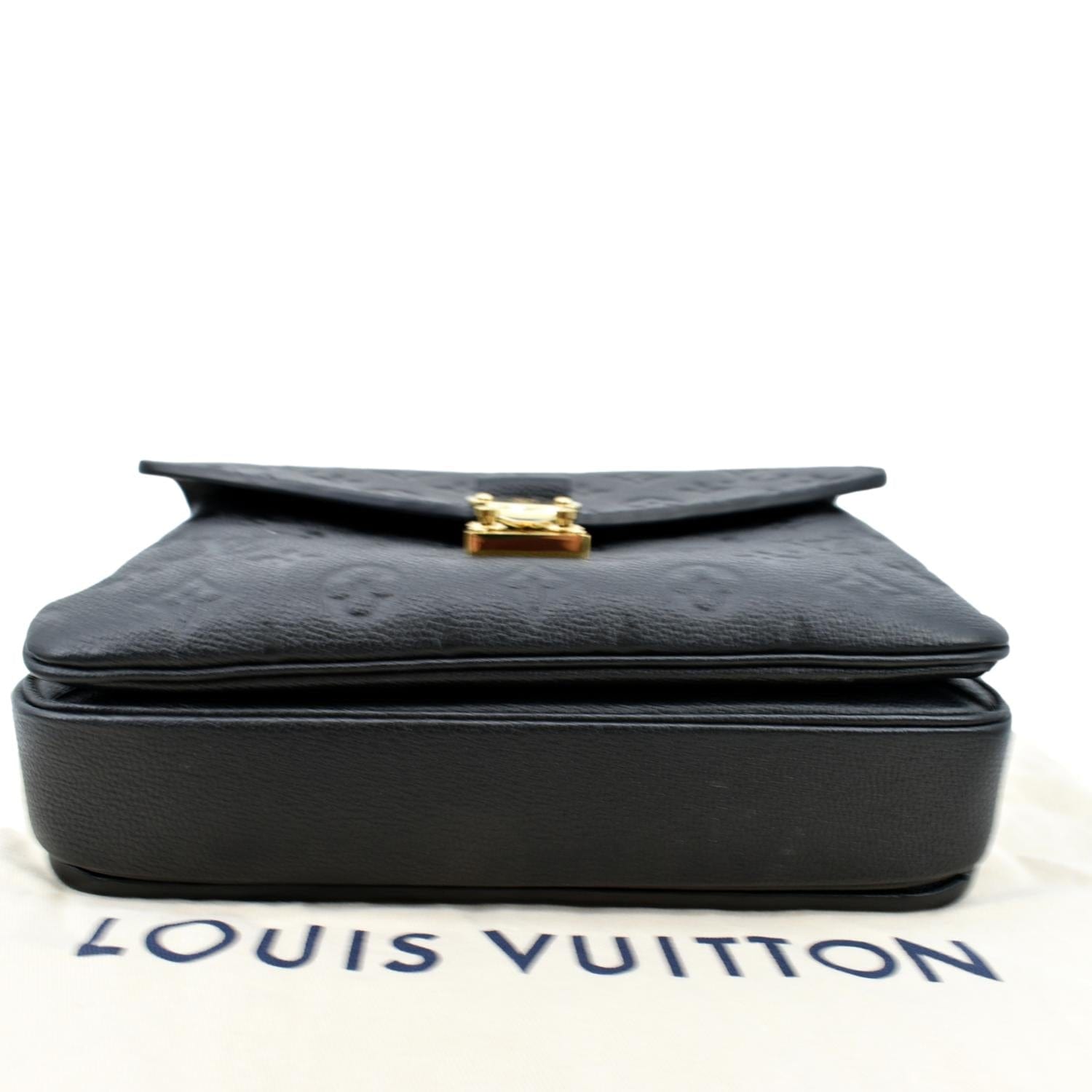 Louis Vuitton Black Empreinte Pochette Metis