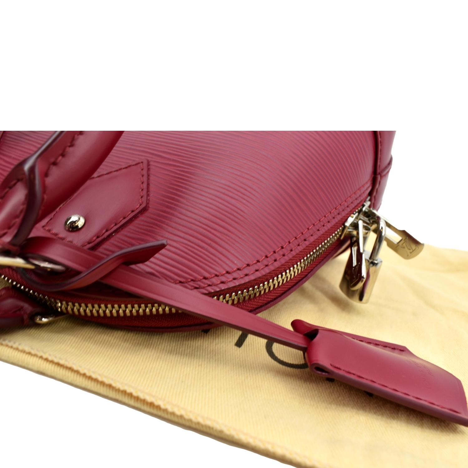 Louis Vuitton Epi Alma BB w/ Strap - Red Handle Bags, Handbags - LOU787245