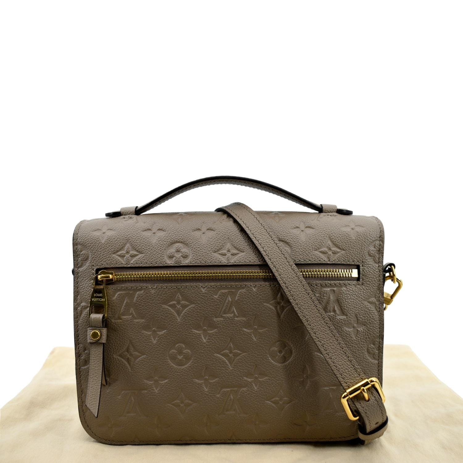 Louis Vuitton Pochette Metis Empreinte Tourterelle Leather