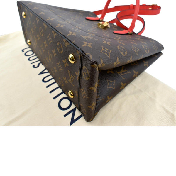 Louis Vuitton Neverfull MM 2019 Epi Leather Navy Red Tote Bag