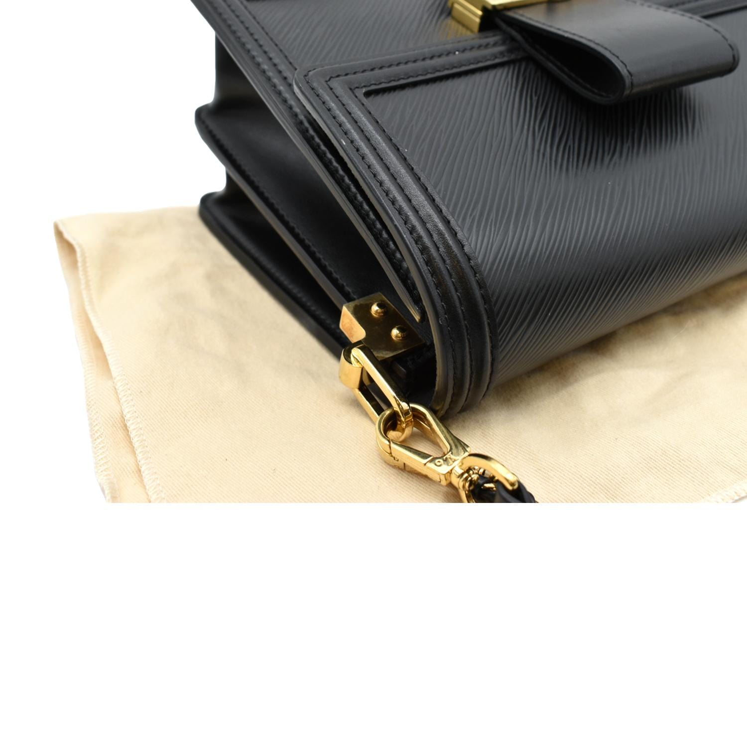 Louis Vuitton Epi Dauphine MM - Blue Shoulder Bags, Handbags - LOU775832