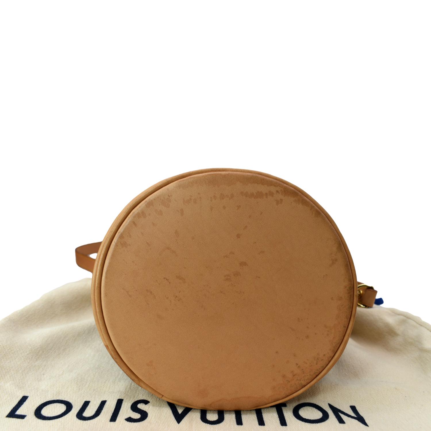 Odéon cloth handbag Louis Vuitton Brown in Cloth - 33085668