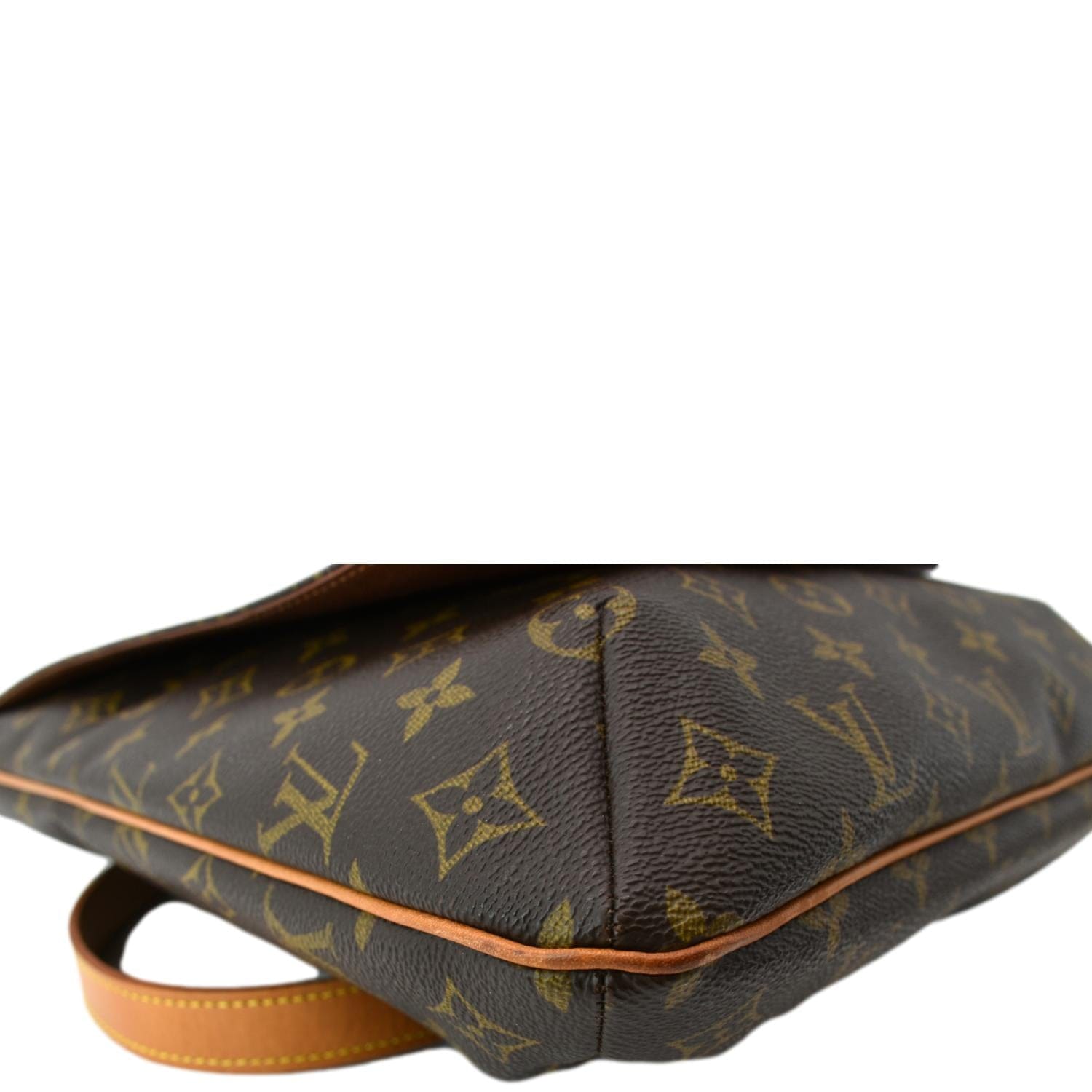 Louis Vuitton Musette Salsa Handbag Monogram Canvas GM Brown 23048515
