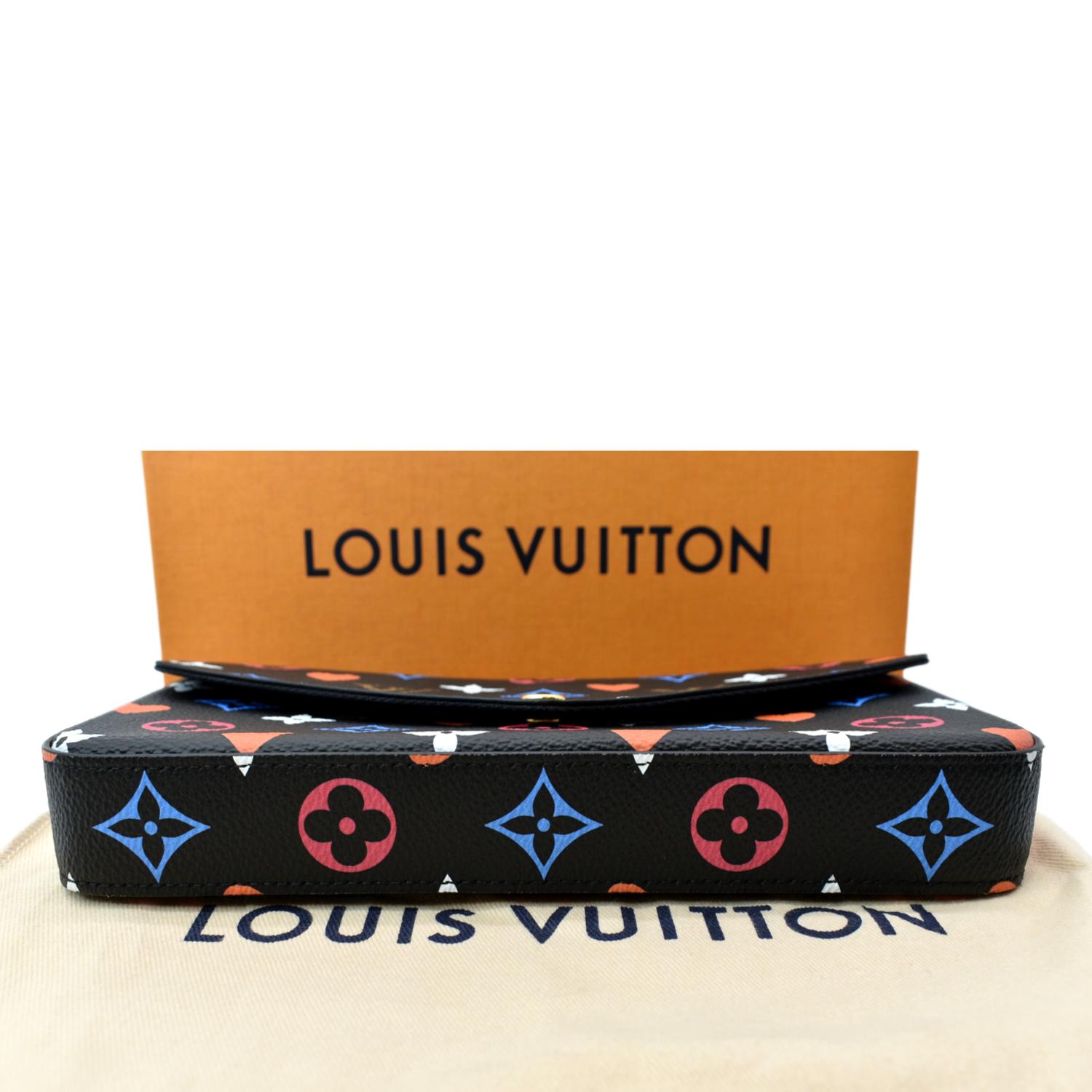 LOUIS VUITTON GAME ON FELICIE POCHETTE, WHAT FITS